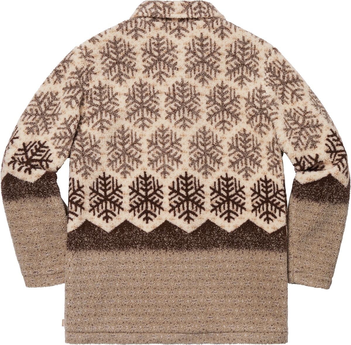 Snowflake Toggle Fleece Jacket view 10